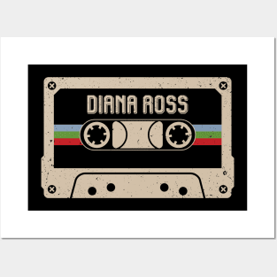 Diana Ross Vintage Cassette Tape Posters and Art